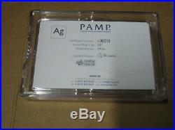 Pamp Suisse 250g. 999 Silver Bullion Bar with Case / Assay LOW Number