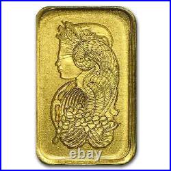 Pamp Suisse 25x1 Gram Gold Lady Fortuna Bar (Multigram Card)