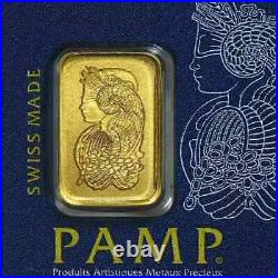 Pamp Suisse 25x1 Gram Gold Lady Fortuna Bar (Multigram Card)