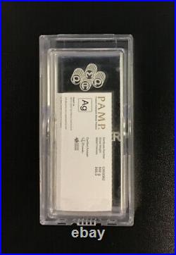 Pamp Suisse 500 Gram Silver Bar Fortuna 999 Fine In Plastic Case Assay Card A
