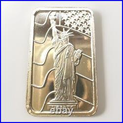 Pamp Suisse 5g 999.5 Lady Liberty Palladium Serial 000680 RARE VINTAGE BAR