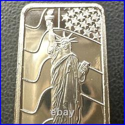 Pamp Suisse 5g 999.5 Lady Liberty Palladium Serial 000680 RARE VINTAGE BAR