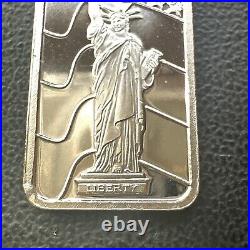 Pamp Suisse 5g 999.5 Lady Liberty Palladium Serial 000680 RARE VINTAGE BAR