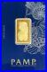 Pamp Suisse Gold 1/2 Oz Fortuna Bar Sealed In Assay Certificate Card
