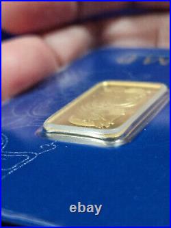 Pamp Suisse Gold Swiss 10 g GRAMS. 9999 BAR SEALED ASSAY COA CARD