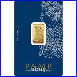 Pamp Suisse Lady Fortuna 5 Gram Gold Bar In Assay