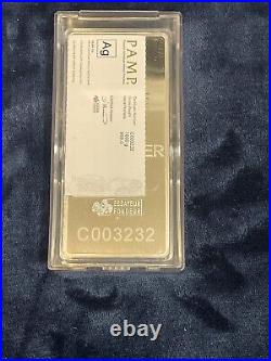 Pamp Suisse Lady Fortuna Kilo (1000 G). 999 Silver Bar In Capsule withassay