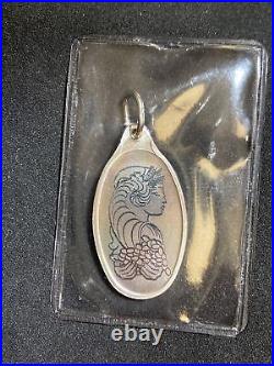 Pamp Suisse Lady Fortuna Pendant silver bar Holographic 999 Fine Silver 5G