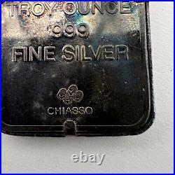 Pamp Suisse Lady Fortuna toned pendant 1 Oz 999 FINE Silver art bar