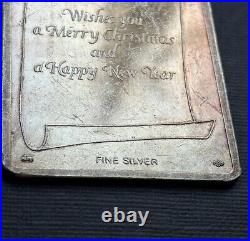 Pamp Suisse Rare 1992 Calendar 100g 999 Silver Bar