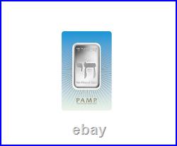 Pamp Suisse Religious Series Am Yisrael Chai! 1 oz Silver Bar In Assay