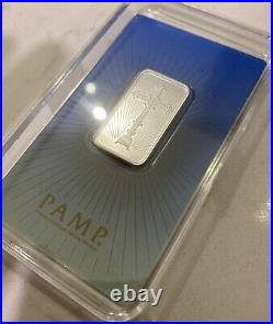 Pamp Suisse Romanesque Cross 10g-Serial #000001? Perfect Condition