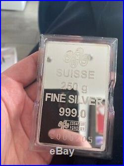 Pamp silver bar 250g
