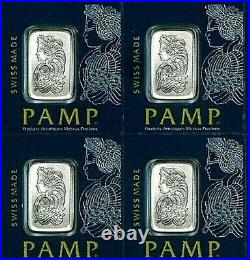 Platinum 25 x 1 gram PAMP Suisse Assay Bar Card Uncut Full Card of 25 Bars