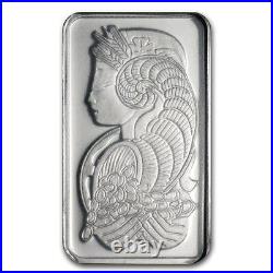 Pure Platinum 1gram Lady Fortuna Pamp Suisse 14kt Gold Pendant $164.88