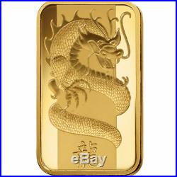 RARE 31.10 GRAM PAMP Suisse Year of the Dragon Gold Bar (In Assay)