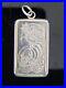 RARE Pamp Suisse Lady Fortuna Half Ounce 1/2oz 999 Fine Silver Pendant Ingot Bar