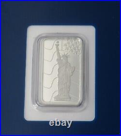 Rare PAMP Suisse Statue of Liberty 5 Gram Platinum Bar Sealed Item# 5025