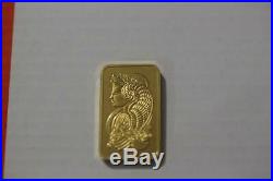 Solid 24K Gold Bar PAMP Credit Suisse 20 Gram 999.9 Bar SN# C087358-No case