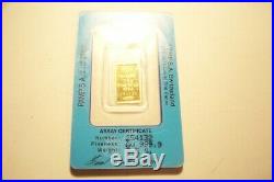 Super Rare Wrong Case Pamp Suisse Fortuna 2.5 Gram Mint Sealed Gold Dream Bar