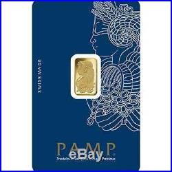 Two Hundred (200) 2.5 Gram PAMP Suisse. 9999 pure Gold Bars FREE shipping