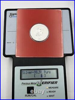 Ultra Rare Sealed Pamp Suisse HSBC 10 Years Service 20g Silver Coin