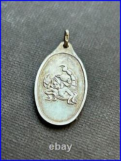 Very Rare Pamp Suisse Zodiac 5gram 999 Silver Bar Pendant Vintage