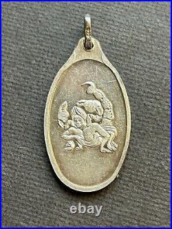 Very Rare Pamp Suisse Zodiac 5gram 999 Silver Bar Pendant Vintage