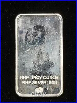Vintage Vatican City The Loved Popes 1 oz Silver Art Bar Pamp Suisse Very Rare